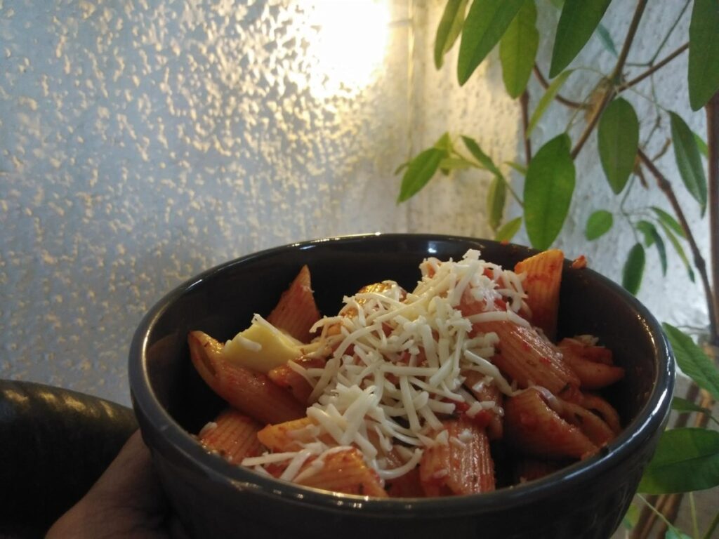red pasta